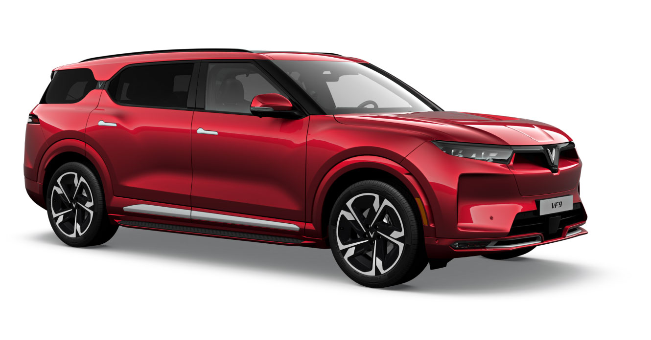Vinfast VF9 - Màu đỏ